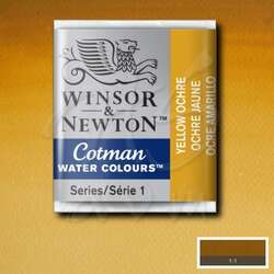 Winsor&Newton - Winsor&Newton Tablet Sulu Boya No:744 Yellow Ochre