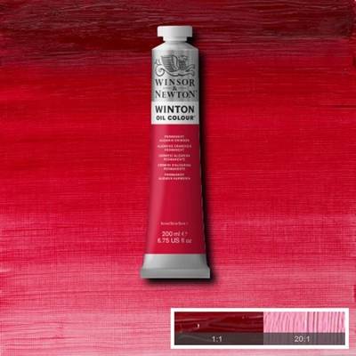 WN Winton Yağlı Boya 200 ml No:1 Permanent Alizarin Crimson