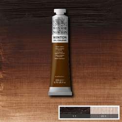 Winsor&Newton - Winsor&Newton Winton Yağlı Boya 200 ml No:3 Burnt Umber