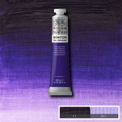 Winsor&Newton Winton Yağlı Boya 200 ml No:47 Dioxazine Purple