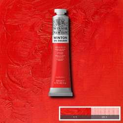 Winsor&Newton - Winsor&Newton Winton Yağlı Boya 200 ml No:5 Cadmium Red Hue