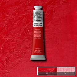 Winsor&Newton - Winsor&Newton Winton Yağlı Boya 200 ml No:6 Cadmium Red Deep Hue