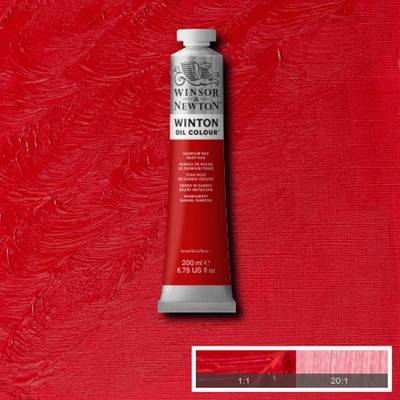 Winsor&Newton Winton Yağlı Boya 200 ml No:6 Cadmium Red Deep Hue