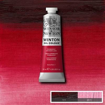 Winsor&Newton Winton Yağlı Boya 37 ml 17 Permanent Crimson Lake