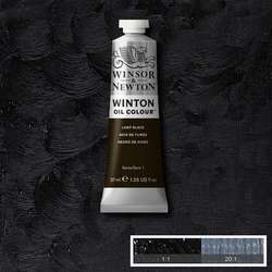 Winsor&Newton - Winsor&Newton Winton Yağlı Boya 37 ml 25 Lamp Black