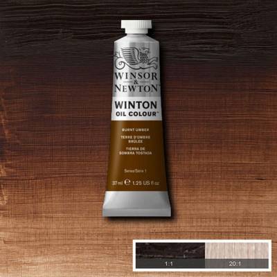 Winsor&Newton Winton Yağlı Boya 37 ml 3 Burnt Umber