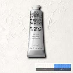 Winsor&Newton - Winsor&Newton Winton Yağlı Boya 37 ml 45 Zinc White
