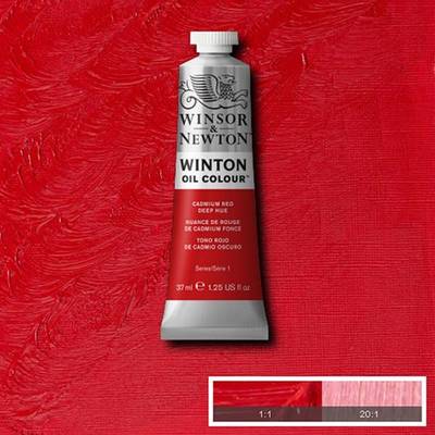 Winsor&Newton Winton Yağlı Boya 37 ml 6 Cadmium Red Deep Hue