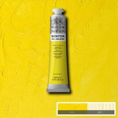 Winsor&Newton Winton Yağlı Boya 200 ml No:26 Lemon Yellow Hue