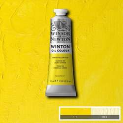 Winsor&Newton - Winsor&Newton Winton Yağlı Boya 37 ml 26 Lemon Yellow Hue