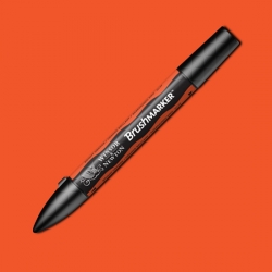 Winsor&Newton - Winsor & Newton Brush Marker Bright Orange O177