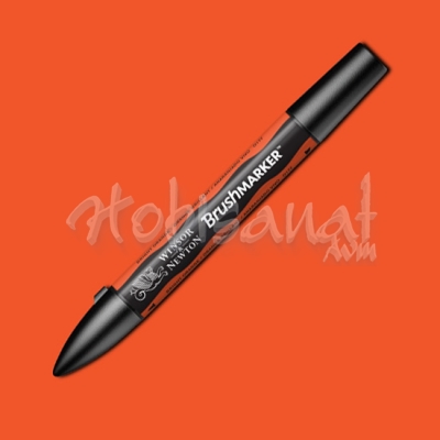 Winsor & Newton Brush Marker Bright Orange O177