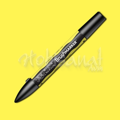 Winsor & Newton Brush Marker Lemon Y747