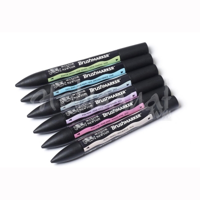 Winsor&Newton Brush Marker 6lı Set Pastel Tones