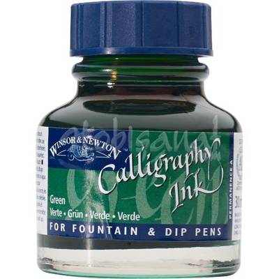 Winsor&Newton Calligraphy Mürekkebi 30 ml Green 289