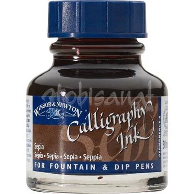 Winsor&Newton Calligraphy Mürekkebi 30 ml Sepia 609