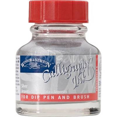 Winsor&Newton Kaligrafi Mürekkebi 30 ml Silver 617