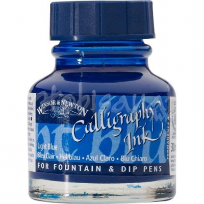 Winsor&Newton Calligraphy Mürekkebi 30 ml Light Blue 350