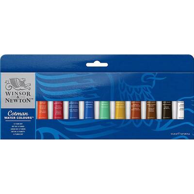 Winsor&Newton Cotman Tüp Sulu Boya 12li Tüp