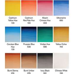 Winsor&Newton Cotman Tüp Sulu Boya 12li Tüp - 4