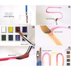 Winsor&Newton Cotman Tüp Sulu Boya 12li Tüp - 5