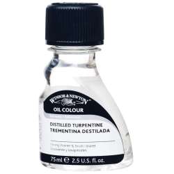 Winsor&Newton - Winsor&Newton Distilled Turpentine Damıtılmış Terebentin 75ml