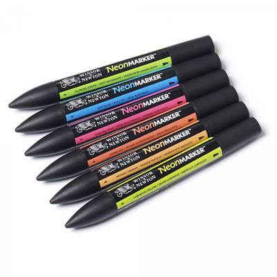 Winsor&Newton Neonmarker 6lı Set 4827C