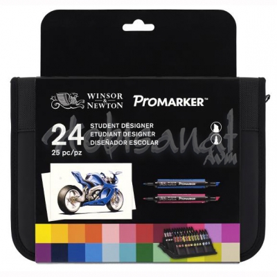 Winsor&Newton Promarker 24lü Wallet Set