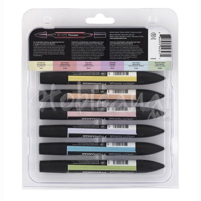 Winsor&Newton Promarker 6lı Set Pastel Tones