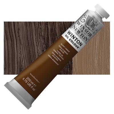 Winsor&Newton Winton Yağlı Boya 200ml 076 (3) Burnt Umber