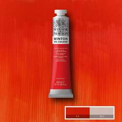 Winsor&Newton - Winsor&Newton Winton Yağlı Boya 200ml 107 Cadmium Scarlet Hue