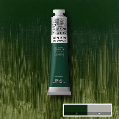 Winsor&Newton Winton Yağlı Boya 200ml 405 Dark Verdigris