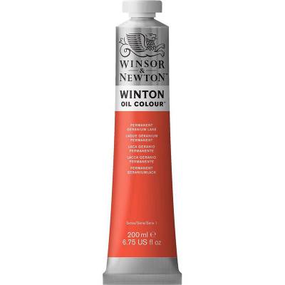 Winsor&Newton Winton Yağlı Boya 200ml 480 (22) Permanent Geranium Lake