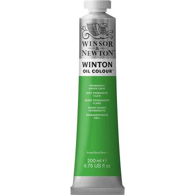 Winsor&Newton Winton Yağlı Boya 200ml 483 (48) Permanent Green Light