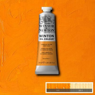Winsor&Newton Winton Yağlı Boya 37ml 115 Cadmium Yellow Deep Hue