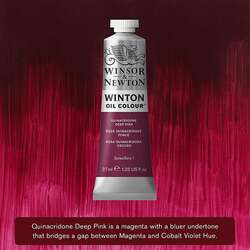 Winsor&Newton - Winsor&Newton Winton Yağlı Boya 37ml 250 Quinacridone Deep Pink