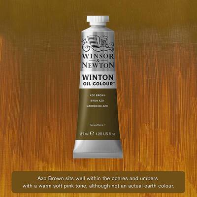 Winsor&Newton Winton Yağlı Boya 37ml 389 Azo Brown