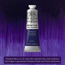Winsor&Newton - Winsor&Newton Winton Yağlı Boya 37ml 406 Dioxazine Blue