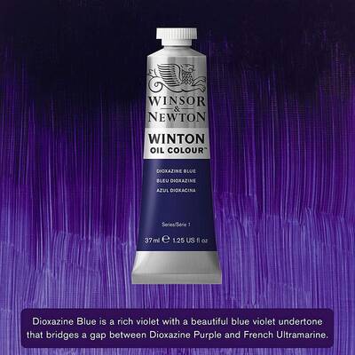 Winsor&Newton Winton Yağlı Boya 37ml 406 Dioxazine Blue