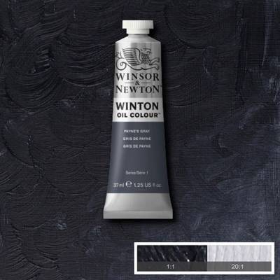 Winsor&Newton Winton Yağlı Boya 37ml 465 Paynes Grey