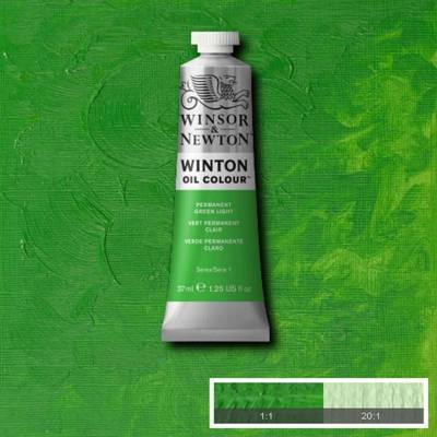 Winsor&Newton Winton Yağlı Boya 37ml 483 Permanent Green Light