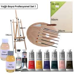 Anka Art - Yağlı Boya Profesyonel Set 1