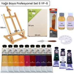 Anka Art - Yağlı Boya Profesyonel Set 6 YBP-6