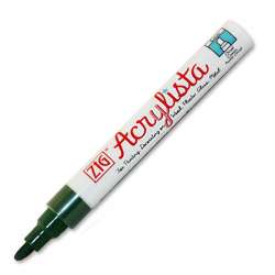 Zig - Zig Acrylista Markör Kesik Uç PAC-50 441 Green