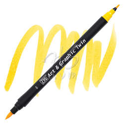 Zig - Zig Art & Graphic Twin Marker TUT-80 1 Yellow