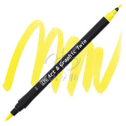 Zig - Zig Art & Graphic Twin Marker TUT-80 10 Yellow