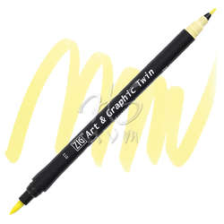 Zig - Zig Art & Graphic Twin Marker TUT-80 13 Pale Yellow