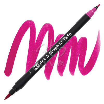 Zig Art & Graphic Twin Marker TUT-80 22 Dark Pink