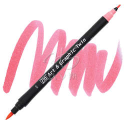 Zig - Zig Art & Graphic Twin Marker TUT-80 25 Light Carmine