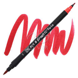 Zig - Zig Art & Graphic Twin Marker TUT-80 29 Carmine Red